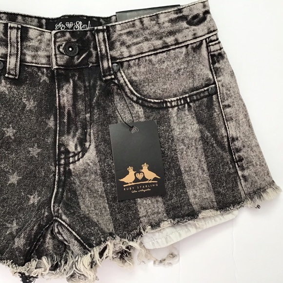 💫HP💫 NWT | RUBY STARLING STARS & STRIPES SHORTS - Picture 5 of 8